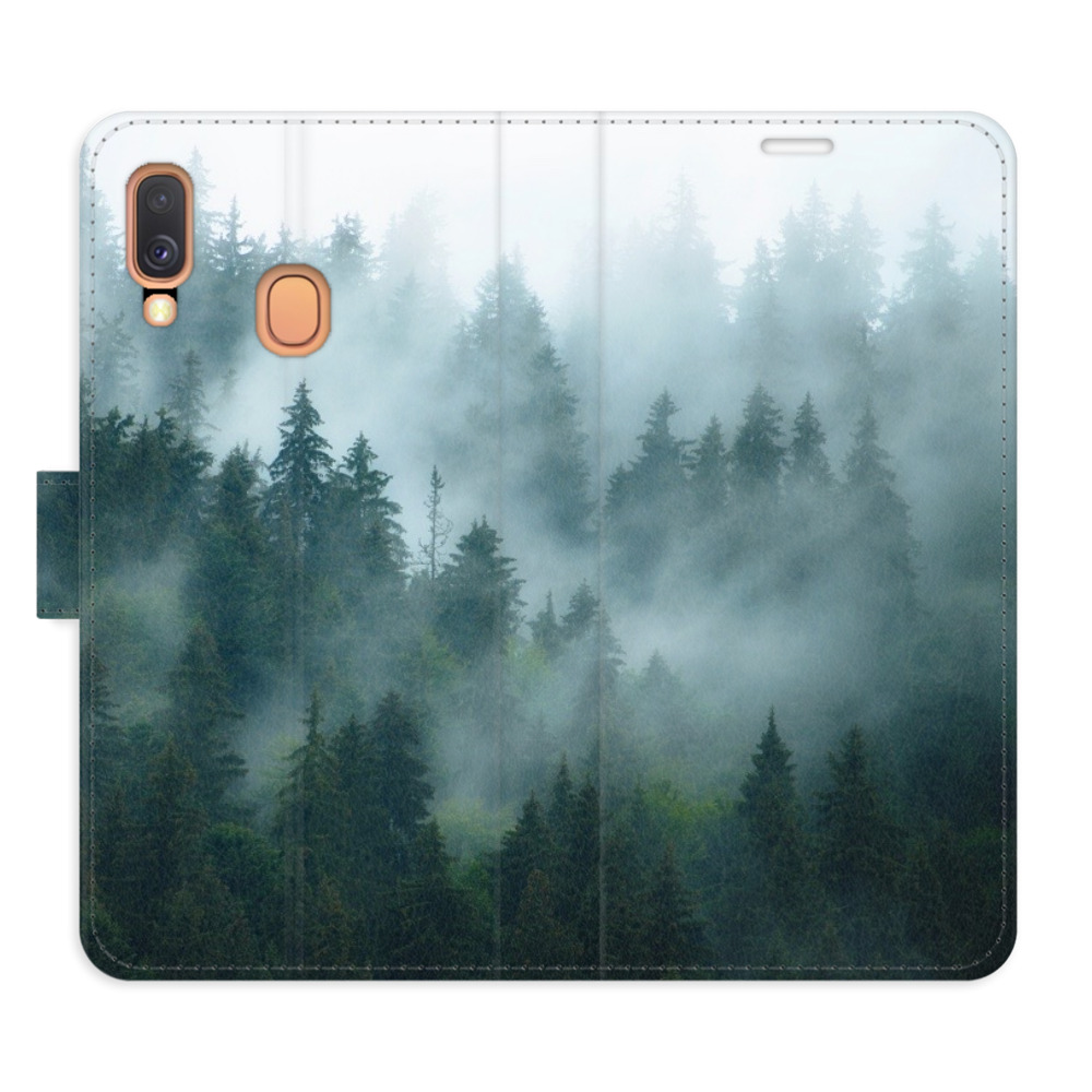 Flipové pouzdro iSaprio - Dark Forest - Samsung Galaxy A40