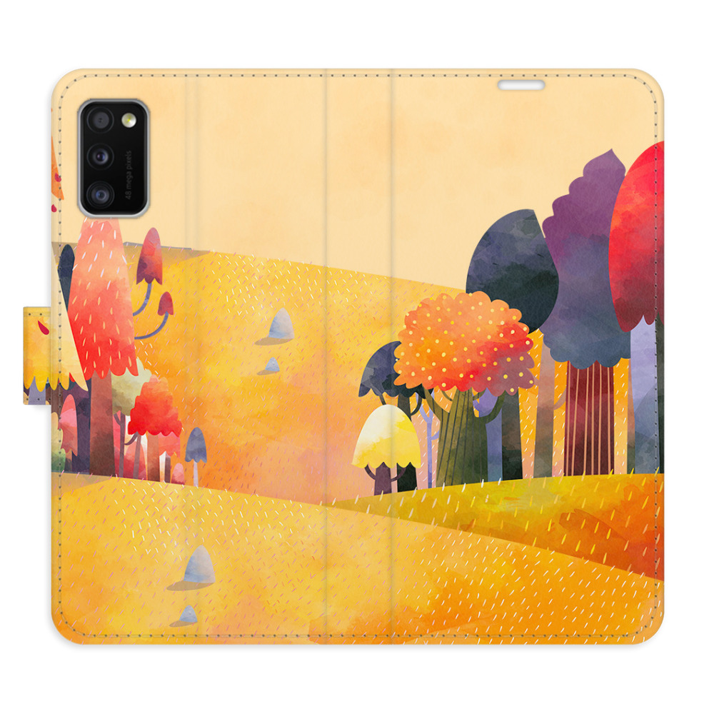 Flipové pouzdro iSaprio - Autumn Forest - Samsung Galaxy A41