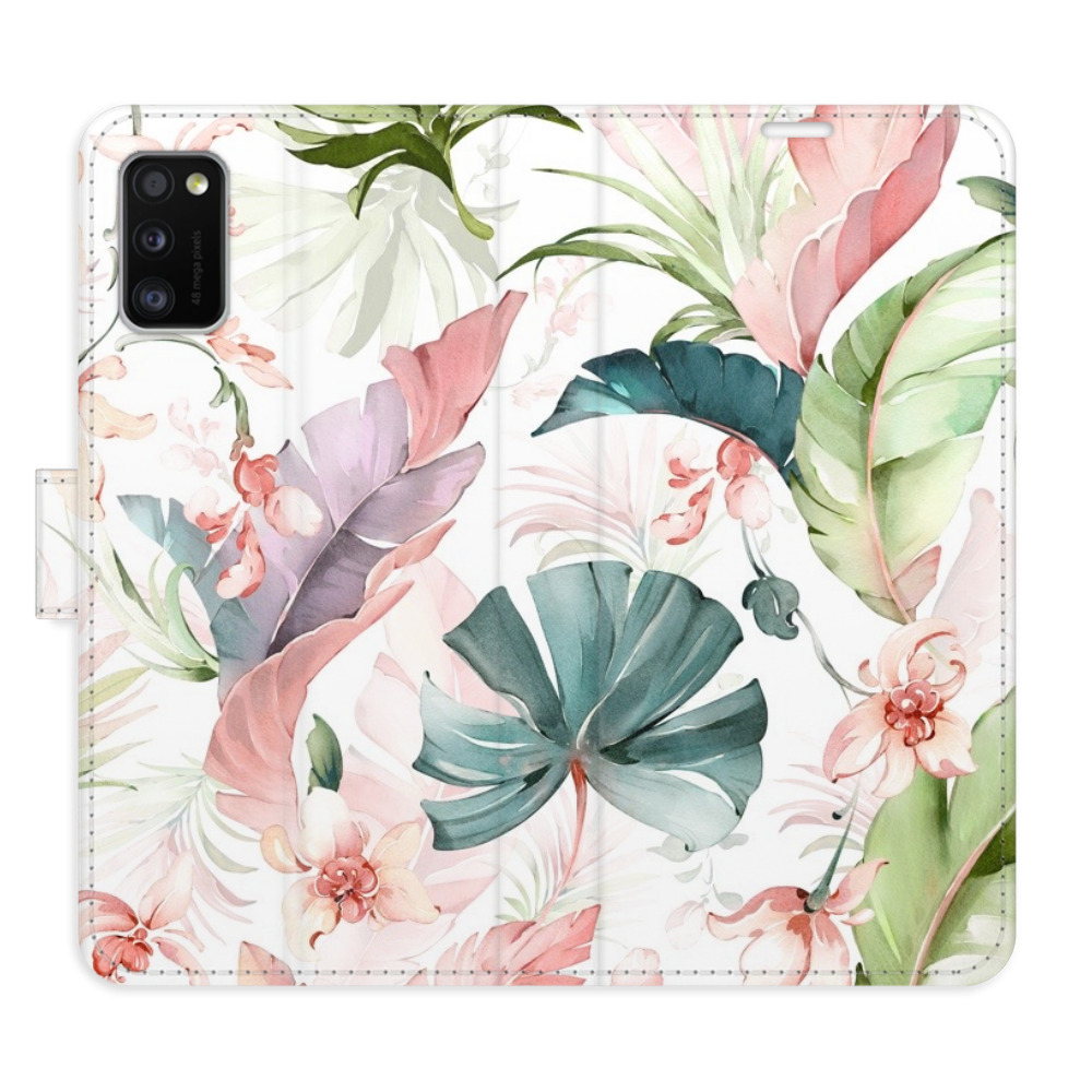 Flipové pouzdro iSaprio - Flower Pattern 07 - Samsung Galaxy A41