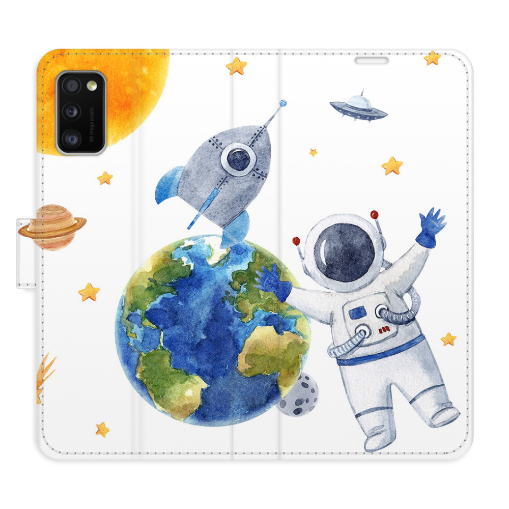 Flipové pouzdro iSaprio - Space 06 - Samsung Galaxy A41