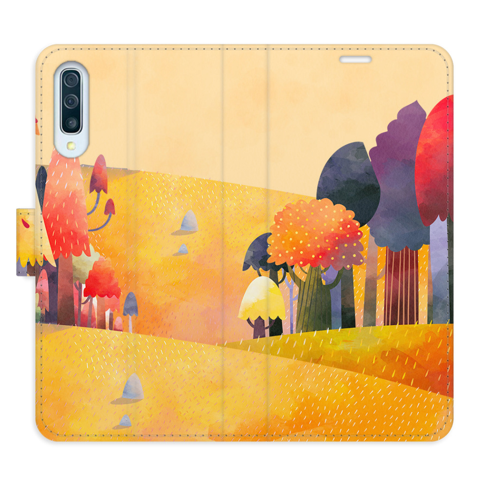 Flipové pouzdro iSaprio - Autumn Forest - Samsung Galaxy A50
