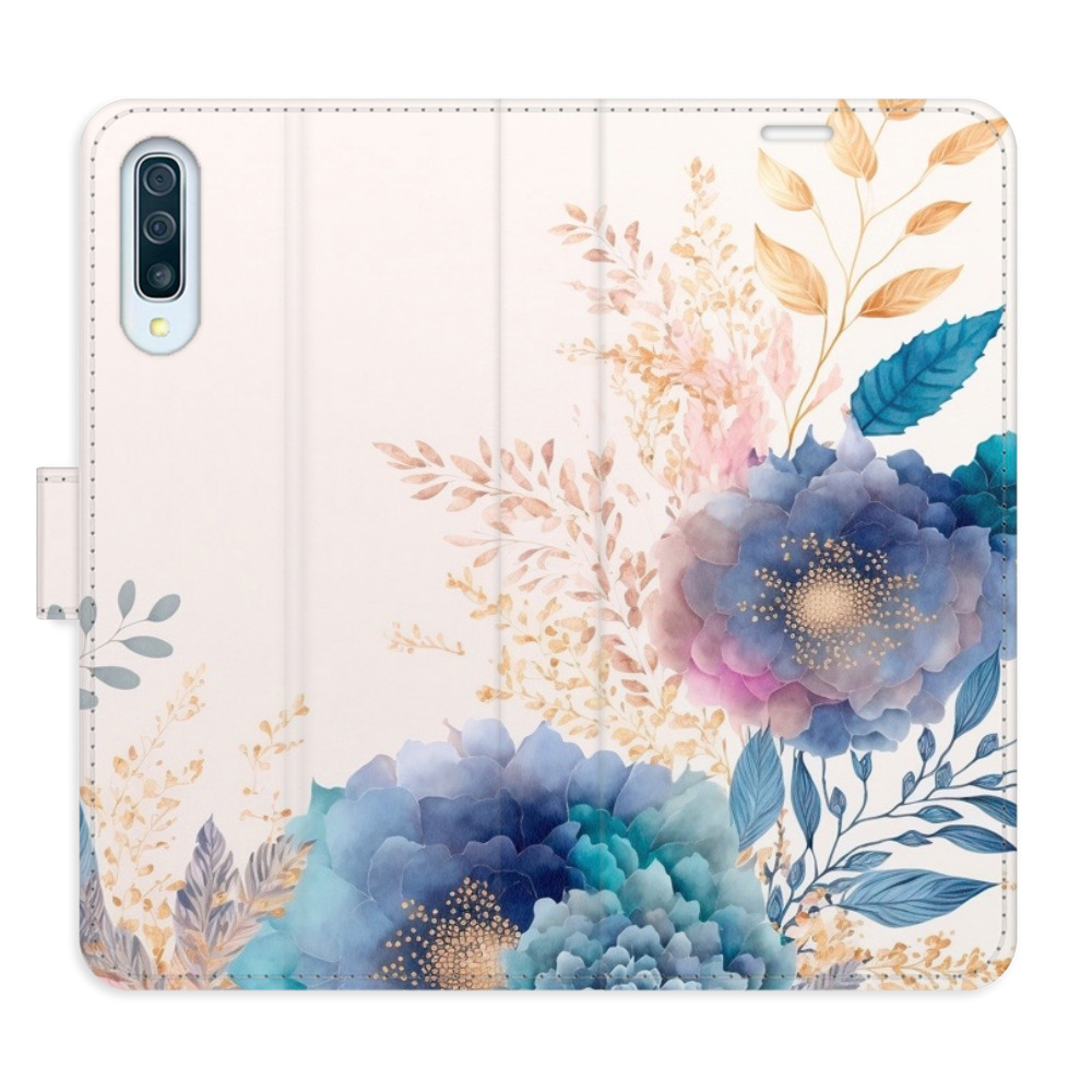 Flipové pouzdro iSaprio - Ornamental Flowers 03 - Samsung Galaxy A50