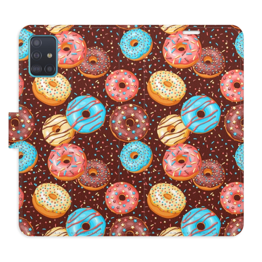 Flipové pouzdro iSaprio - Donuts Pattern - Samsung Galaxy A51