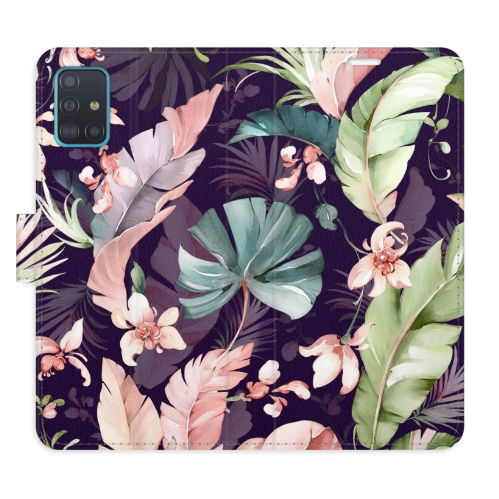Flipové pouzdro iSaprio - Flower Pattern 08 - Samsung Galaxy A51
