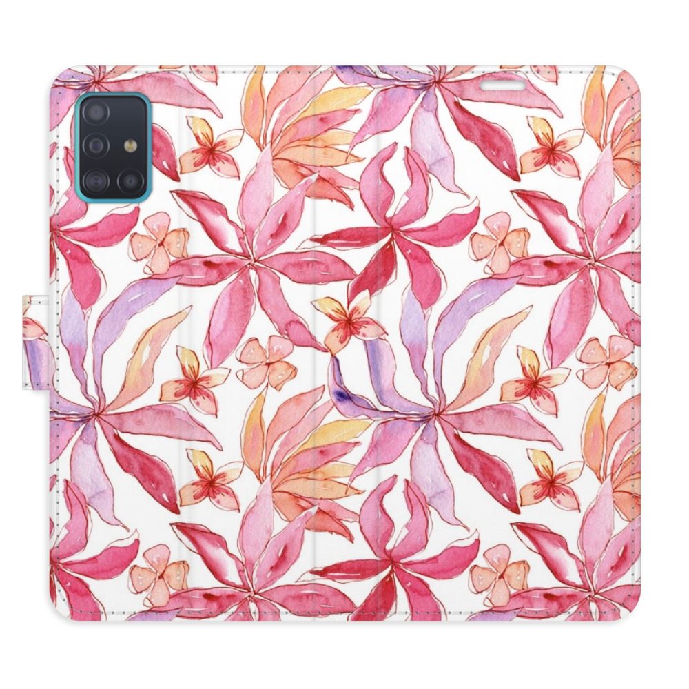Flipové pouzdro iSaprio - Flower Pattern 10 - Samsung Galaxy A51