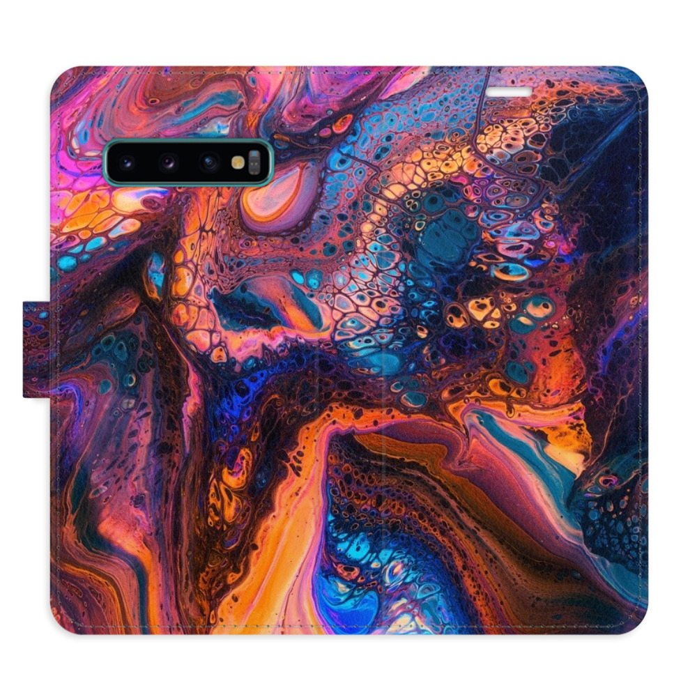Flipové pouzdro iSaprio - Magical Paint - Samsung Galaxy S10