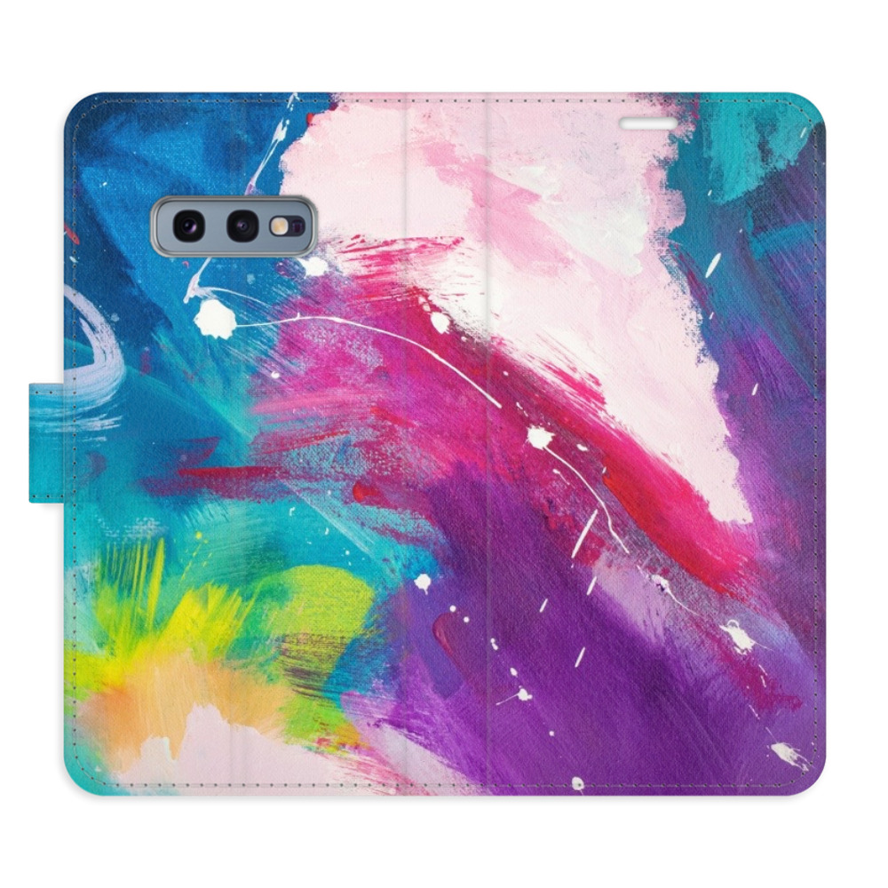 Levně Flipové pouzdro iSaprio - Abstract Paint 05 - Samsung Galaxy S10e