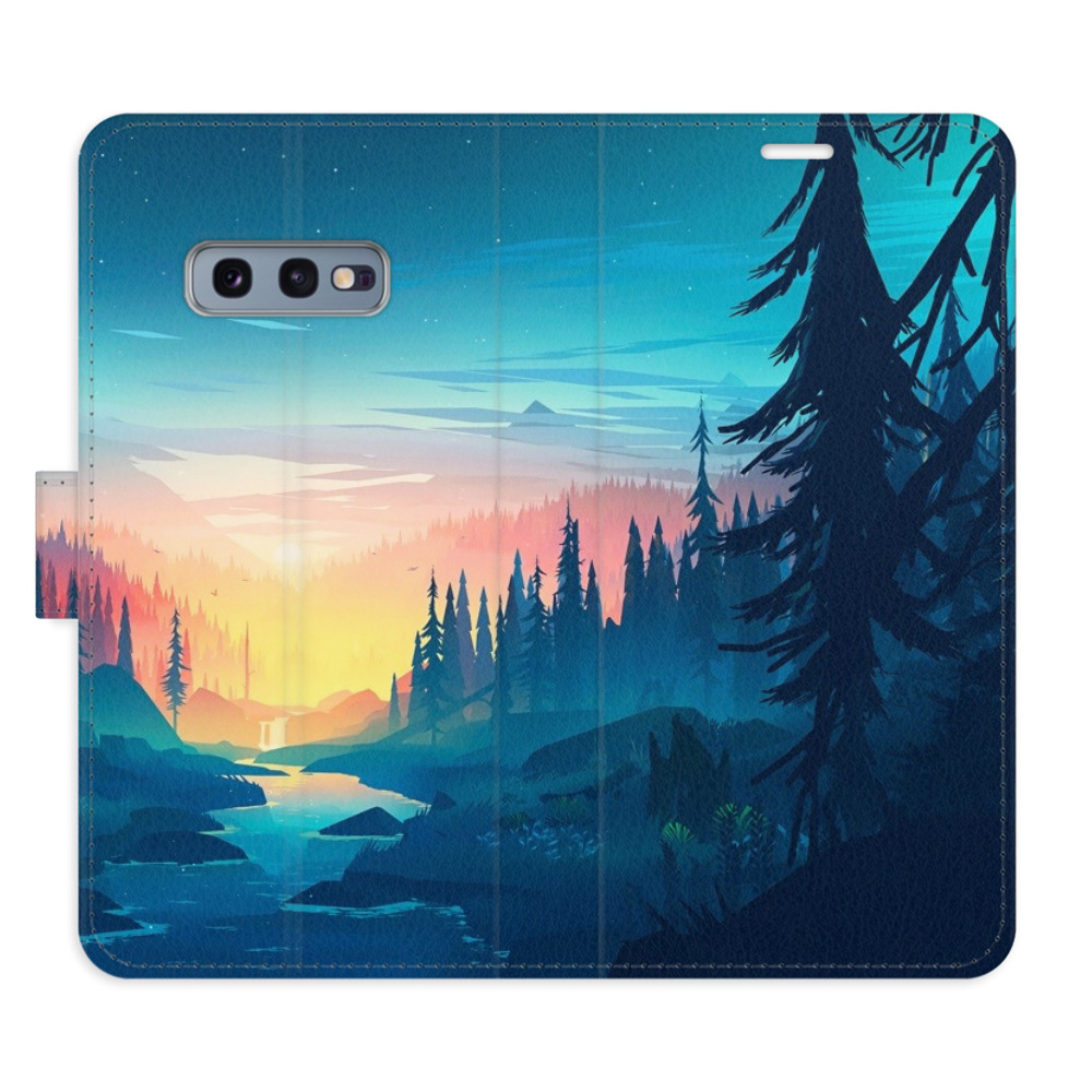 Flipové pouzdro iSaprio - Magical Landscape - Samsung Galaxy S10e