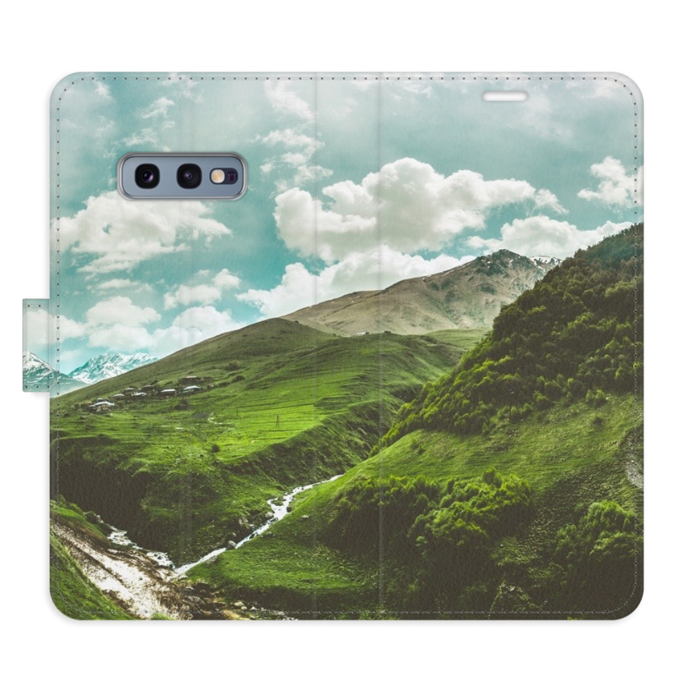 Flipové pouzdro iSaprio - Mountain Valley - Samsung Galaxy S10e