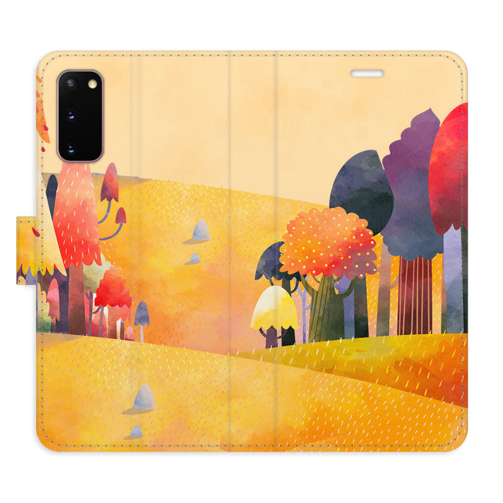 Flipové pouzdro iSaprio - Autumn Forest - Samsung Galaxy S20