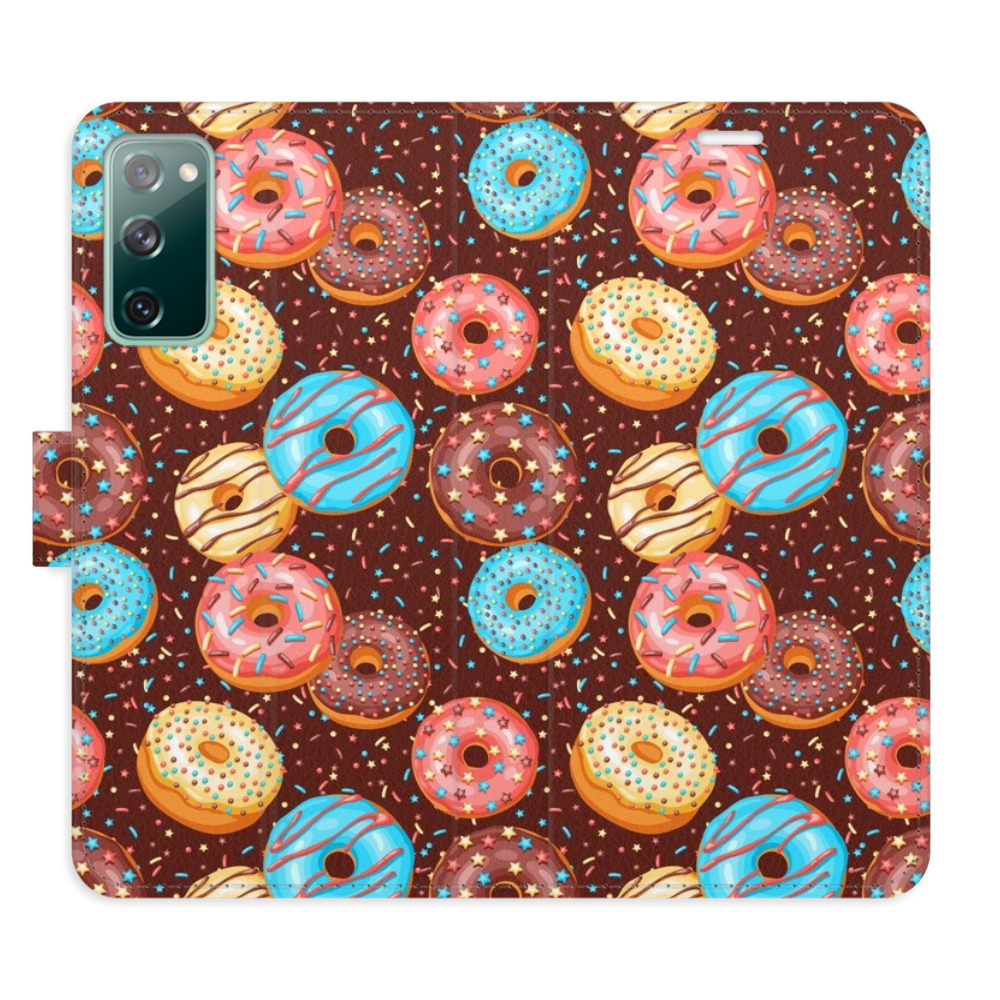 Flipové pouzdro iSaprio - Donuts Pattern - Samsung Galaxy S20 FE