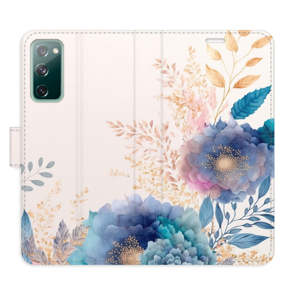 Flipové pouzdro iSaprio - Ornamental Flowers 03 - Samsung Galaxy S20 FE