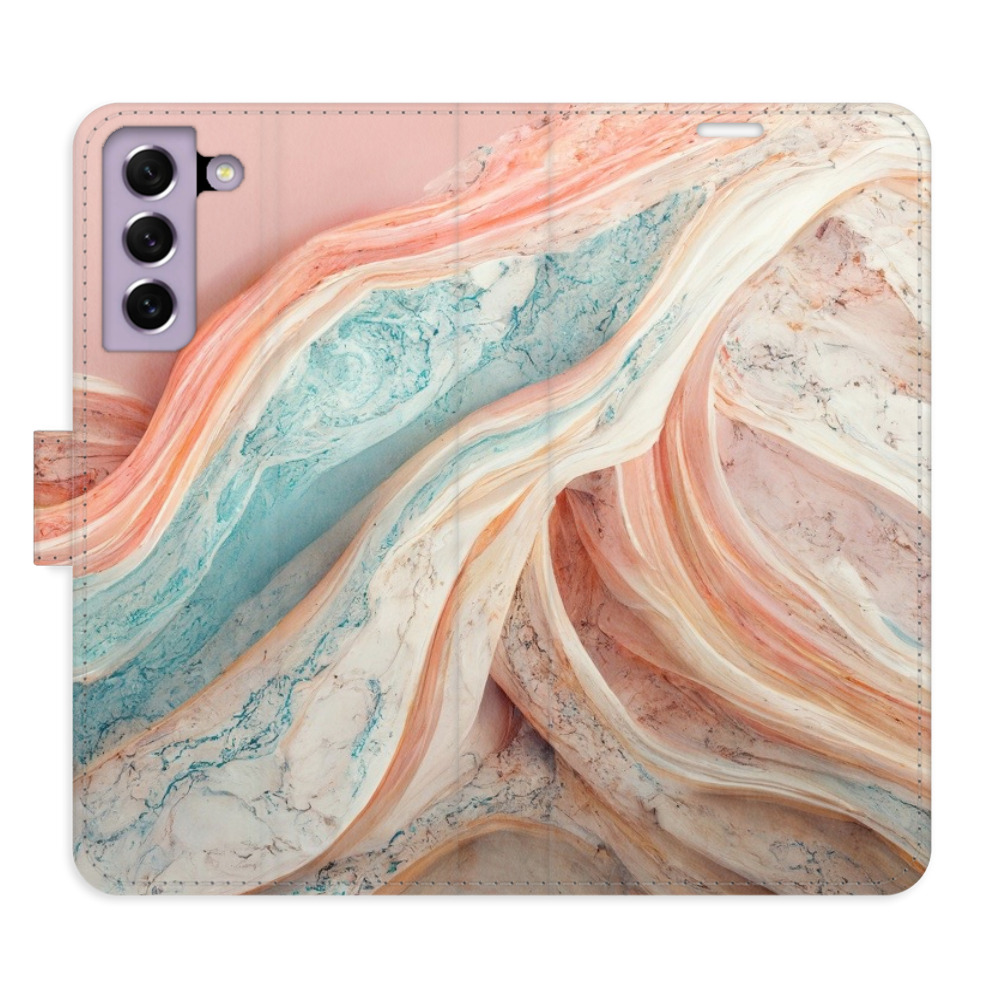 Flipové pouzdro iSaprio - Colour Marble - Samsung Galaxy S21 FE 5G
