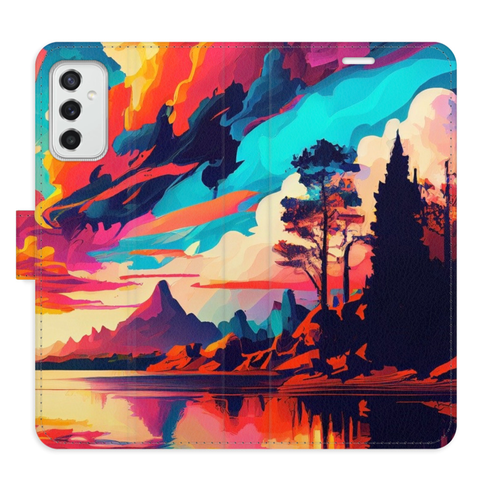 Flipové pouzdro iSaprio - Colorful Mountains 02 - Samsung Galaxy M52 5G