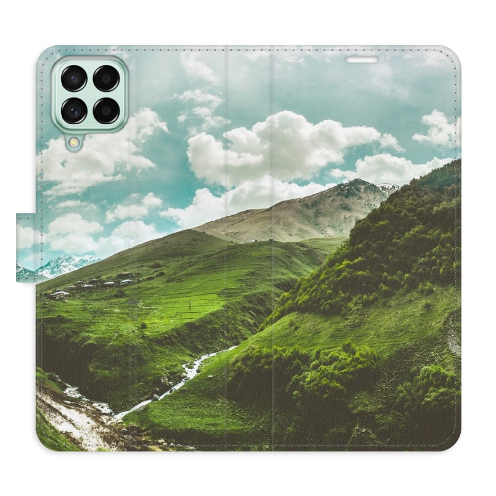 Flipové pouzdro iSaprio - Mountain Valley - Samsung Galaxy M53 5G