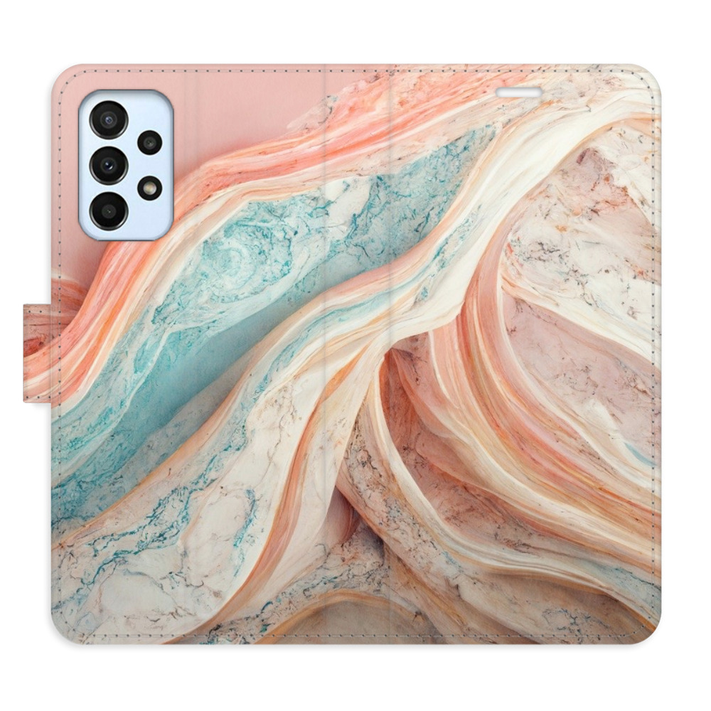 Flipové pouzdro iSaprio - Colour Marble - Samsung Galaxy A23 / A23 5G