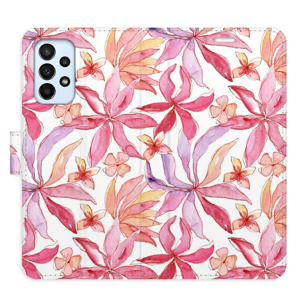 Flipové pouzdro iSaprio - Flower Pattern 10 - Samsung Galaxy A23 / A23 5G