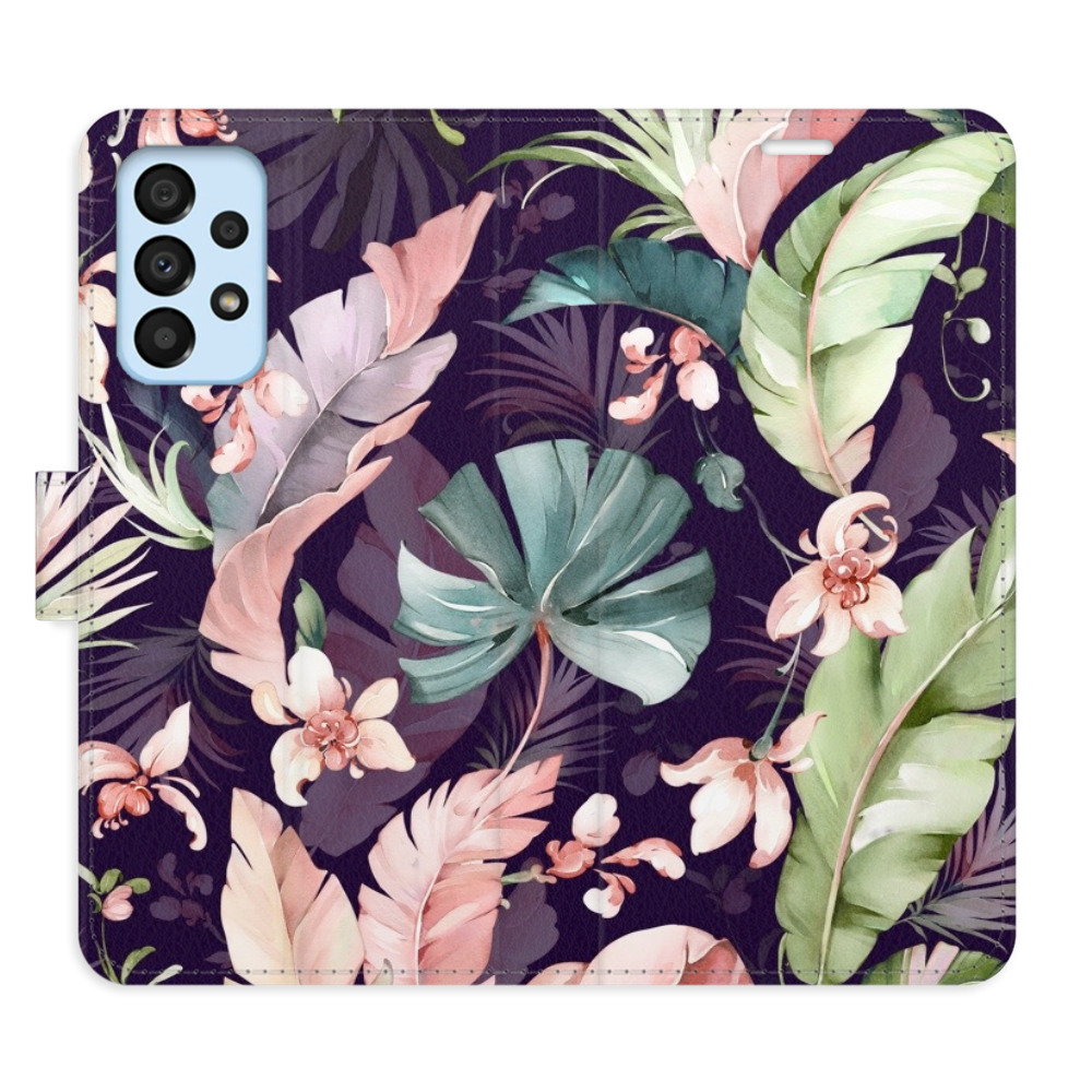 Flipové pouzdro iSaprio - Flower Pattern 08 - Samsung Galaxy A33 5G