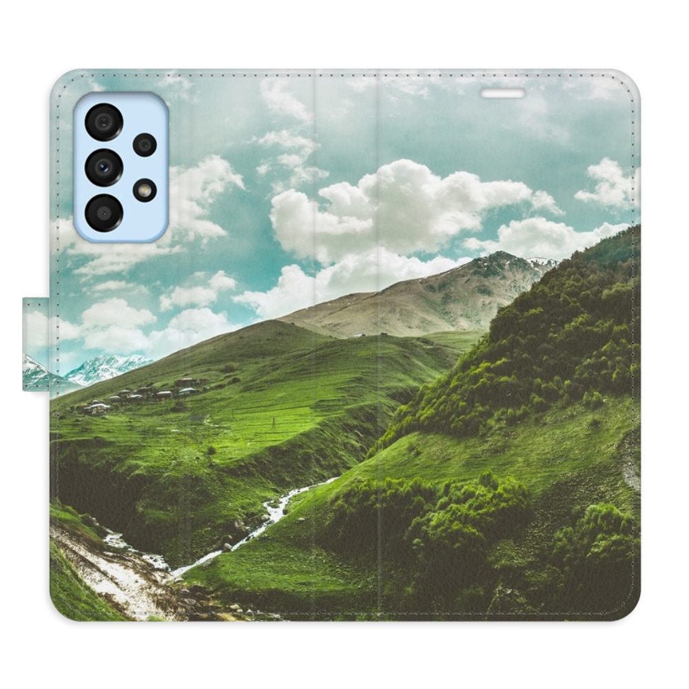Flipové pouzdro iSaprio - Mountain Valley - Samsung Galaxy A33 5G