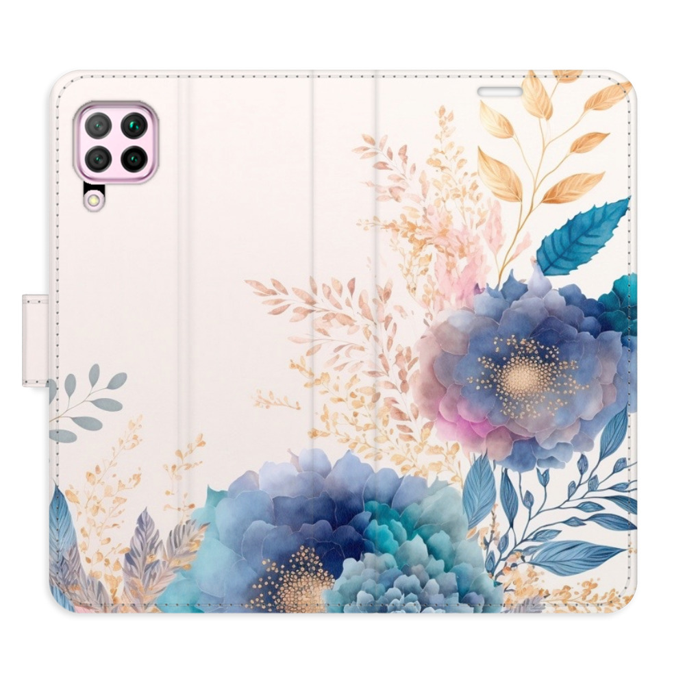 Flipové pouzdro iSaprio - Ornamental Flowers 03 - Huawei P40 Lite