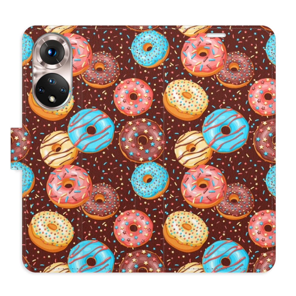 Flipové pouzdro iSaprio - Donuts Pattern - Honor 50 / Nova 9