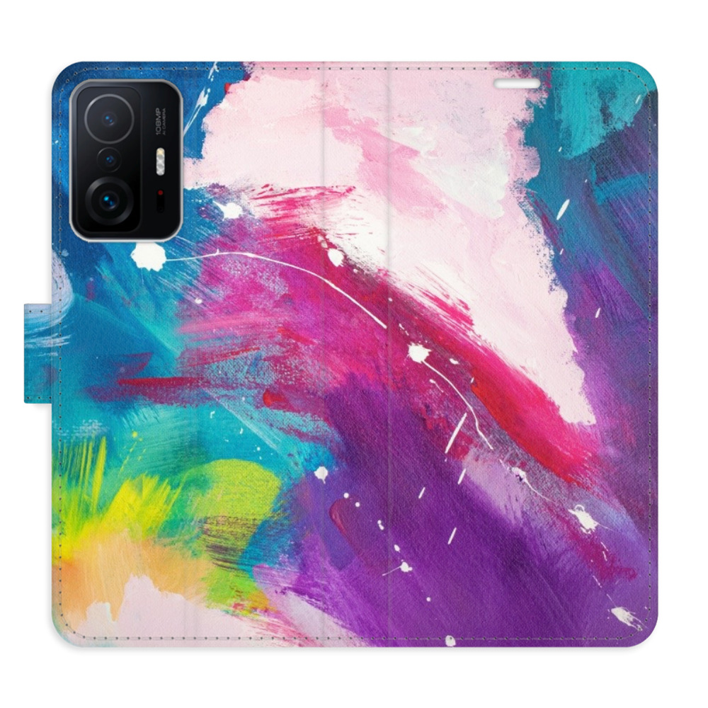 Levně Flipové pouzdro iSaprio - Abstract Paint 05 - Xiaomi 11T / 11T Pro