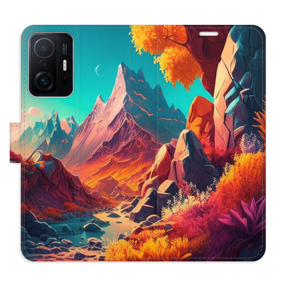 Flipové pouzdro iSaprio - Colorful Mountains - Xiaomi 11T / 11T Pro