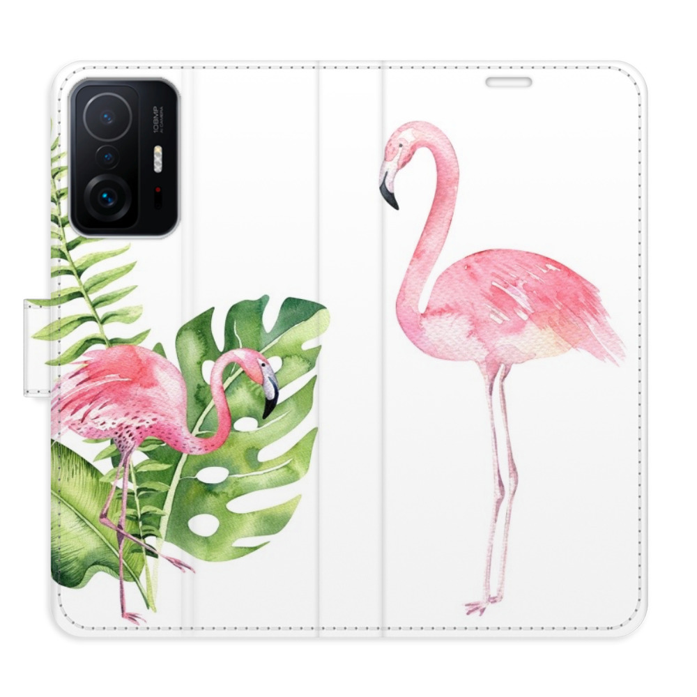 Flipové pouzdro iSaprio - Flamingos - Xiaomi 11T / 11T Pro