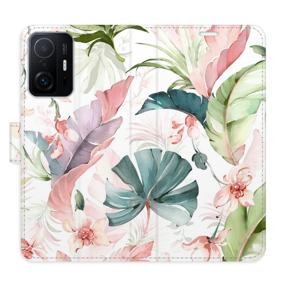 Flipové pouzdro iSaprio - Flower Pattern 07 - Xiaomi 11T / 11T Pro