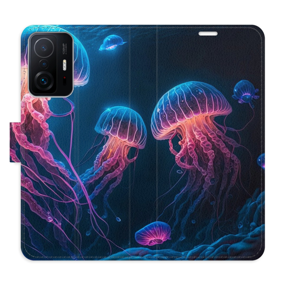 Flipové pouzdro iSaprio - Jellyfish - Xiaomi 11T / 11T Pro