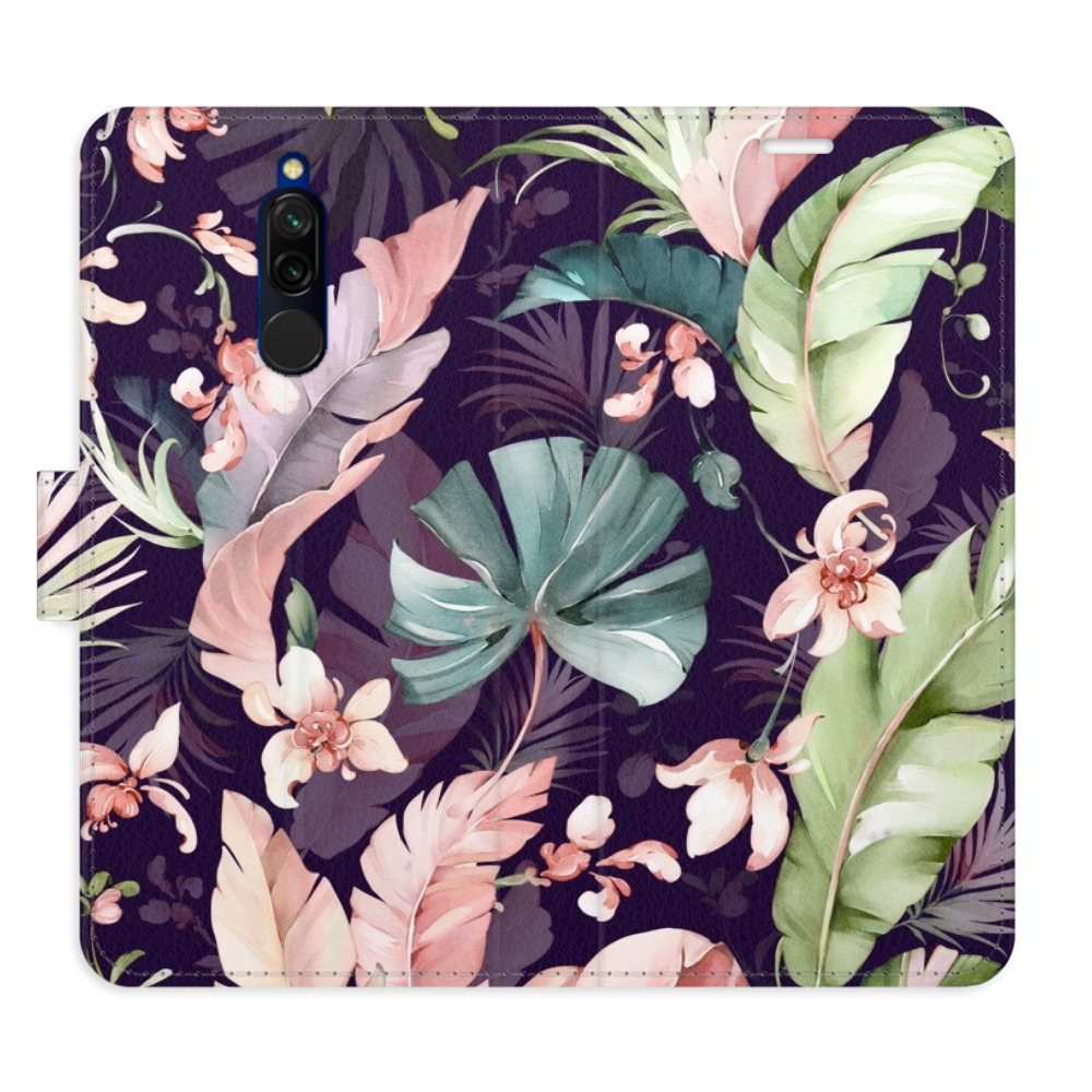 Flipové pouzdro iSaprio - Flower Pattern 08 - Xiaomi Redmi 8