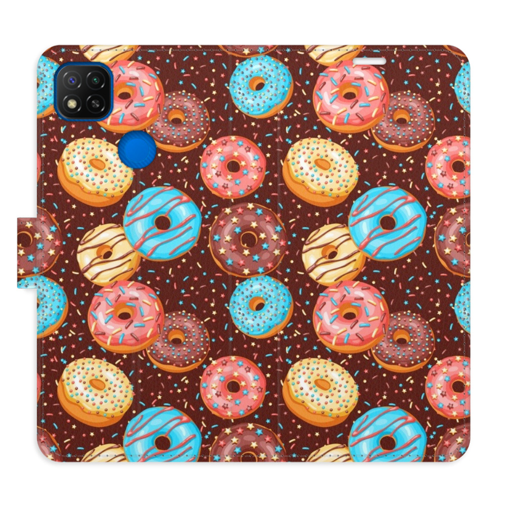Flipové pouzdro iSaprio - Donuts Pattern - Xiaomi Redmi 9C