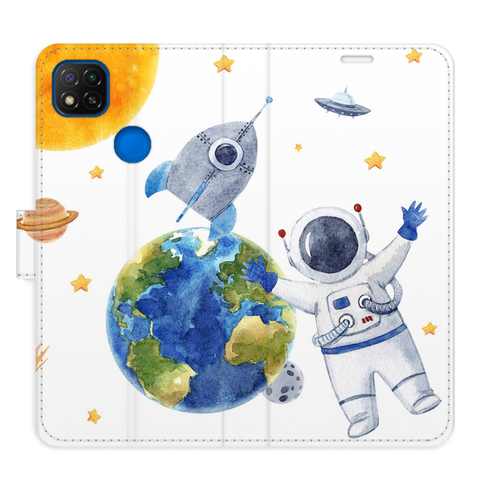 Flipové pouzdro iSaprio - Space 06 - Xiaomi Redmi 9C