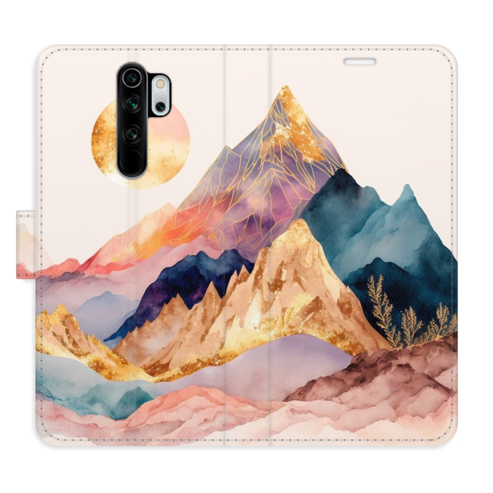 Flipové pouzdro iSaprio - Beautiful Mountains - Xiaomi Redmi Note 8 Pro