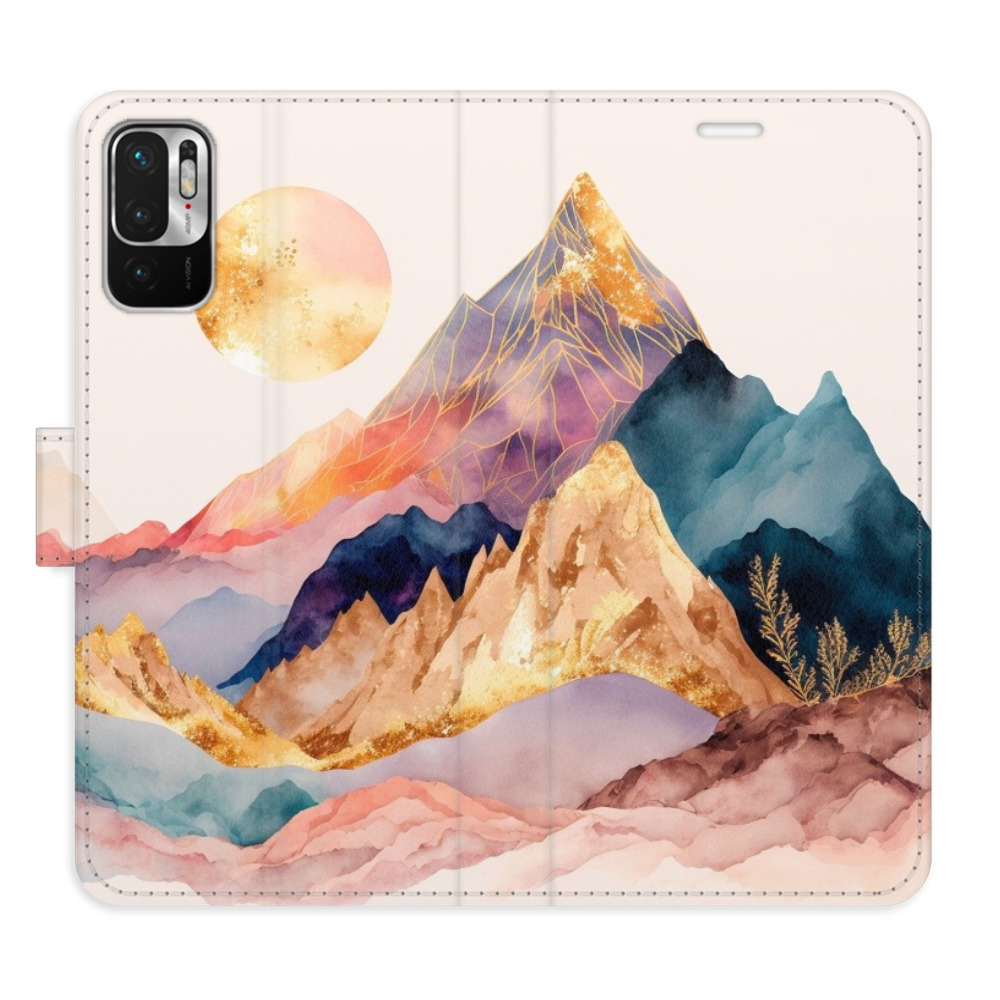 Flipové pouzdro iSaprio - Beautiful Mountains - Xiaomi Redmi Note 10 5G