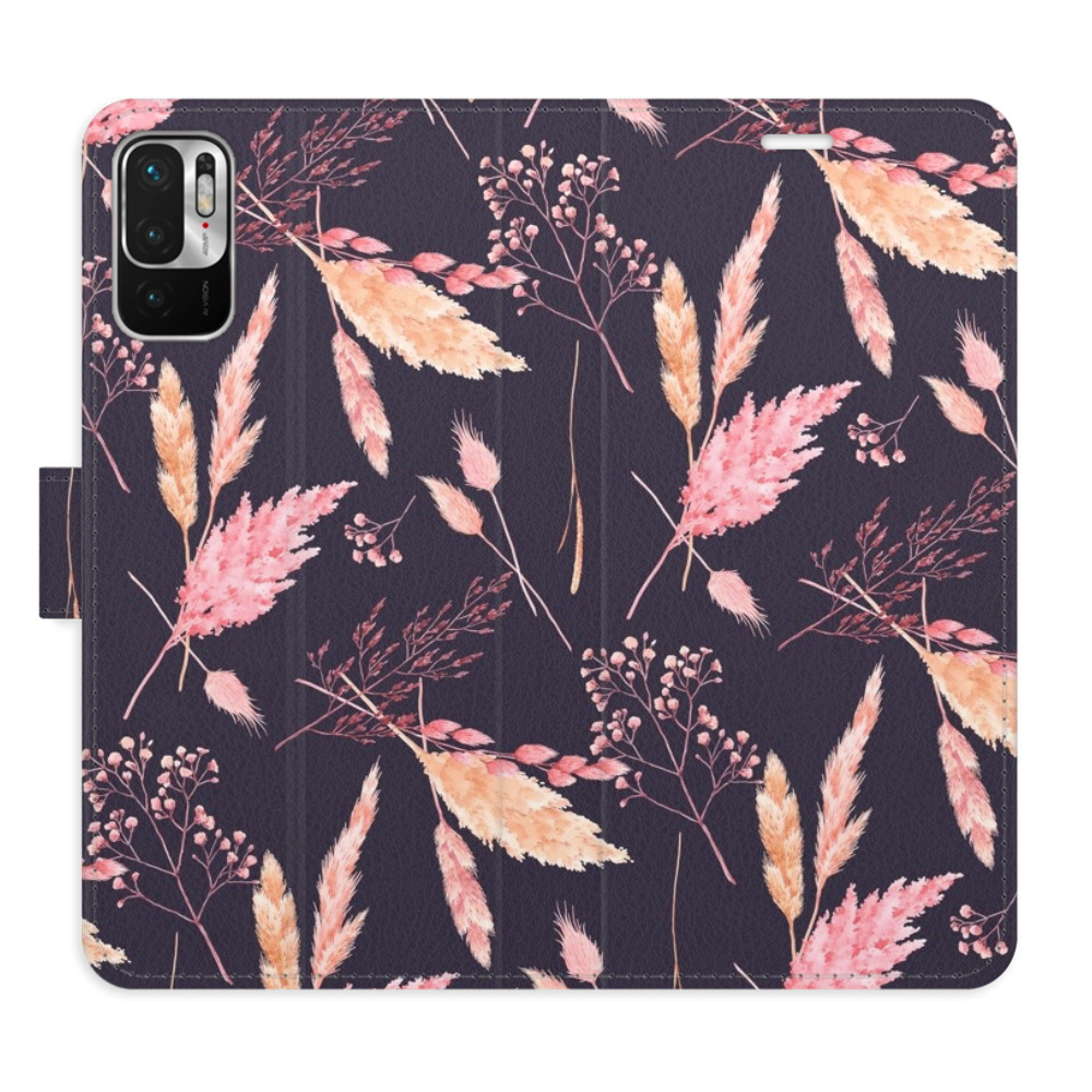 Flipové pouzdro iSaprio - Ornamental Flowers 02 - Xiaomi Redmi Note 10 5G