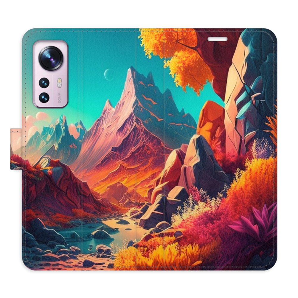 Flipové pouzdro iSaprio - Colorful Mountains - Xiaomi 12 / 12X