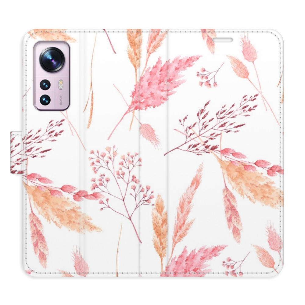 Flipové pouzdro iSaprio - Ornamental Flowers - Xiaomi 12 / 12X