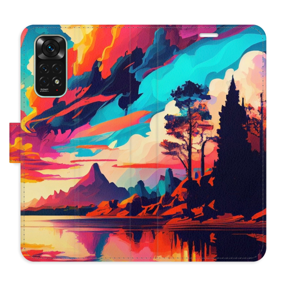 Flipové pouzdro iSaprio - Colorful Mountains 02 - Xiaomi Redmi Note 11 / Note 11S