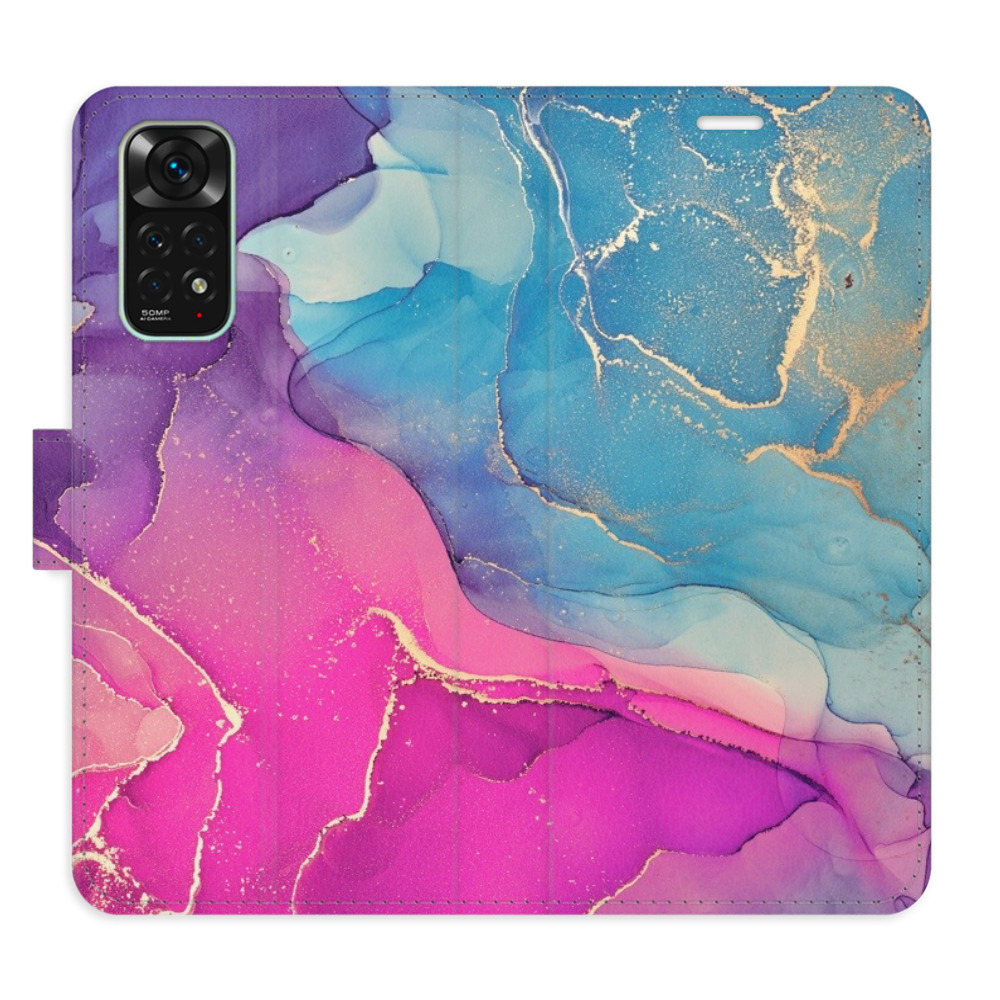 Flipové pouzdro iSaprio - Colour Marble 02 - Xiaomi Redmi Note 11 / Note 11S