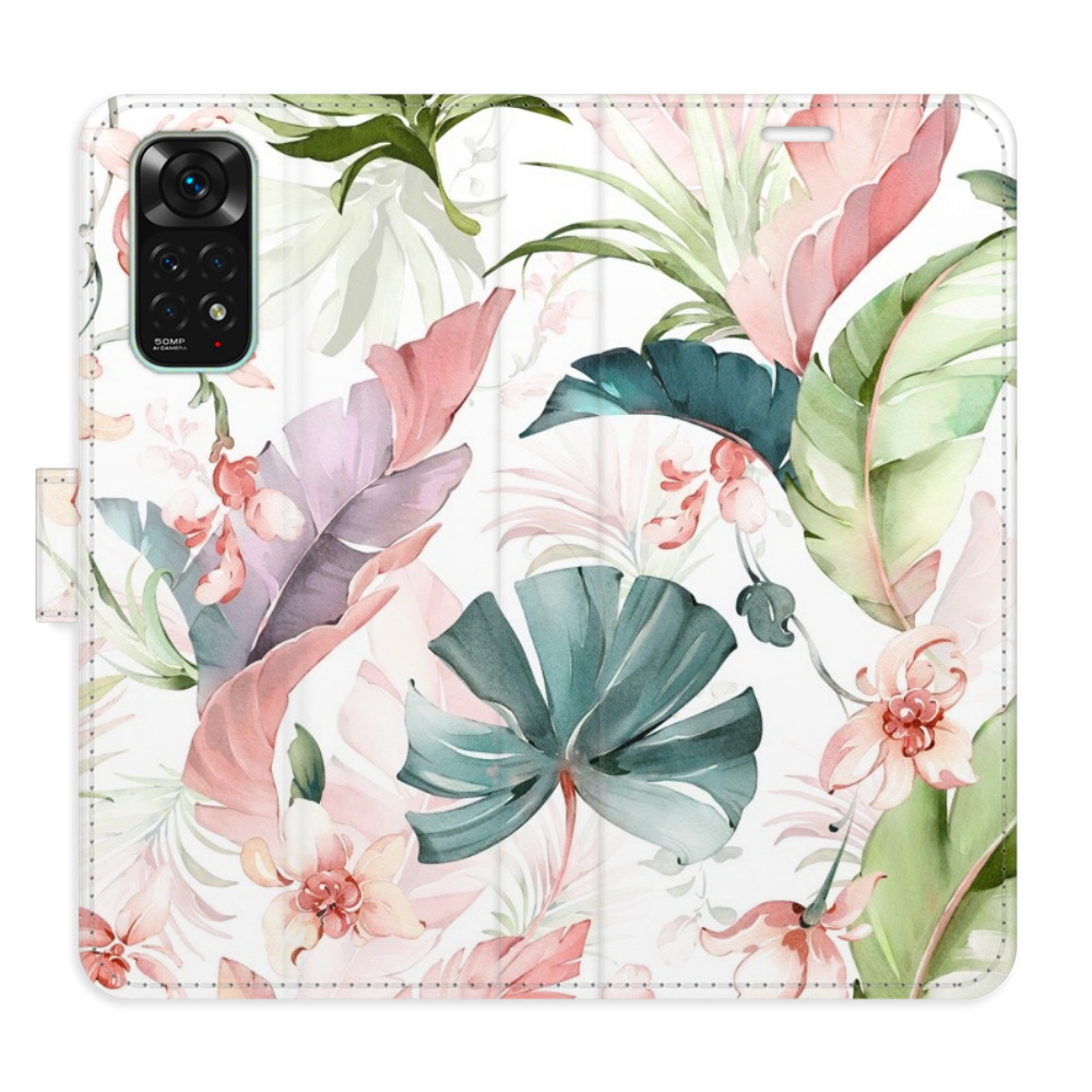 Flipové pouzdro iSaprio - Flower Pattern 07 - Xiaomi Redmi Note 11 / Note 11S