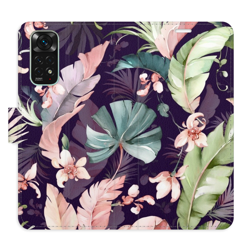 Flipové pouzdro iSaprio - Flower Pattern 08 - Xiaomi Redmi Note 11 / Note 11S