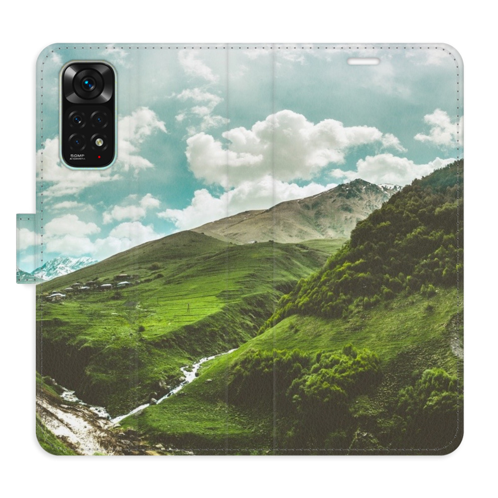Flipové pouzdro iSaprio - Mountain Valley - Xiaomi Redmi Note 11 / Note 11S