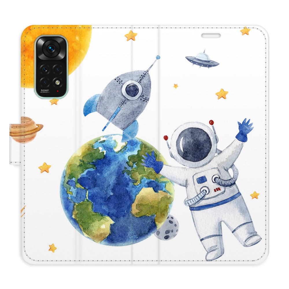 Flipové pouzdro iSaprio - Space 06 - Xiaomi Redmi Note 11 / Note 11S
