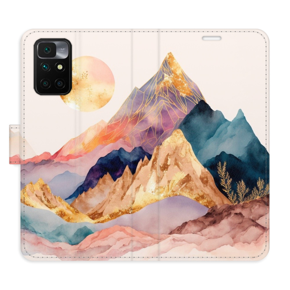 Flipové pouzdro iSaprio - Beautiful Mountains - Xiaomi Redmi 10