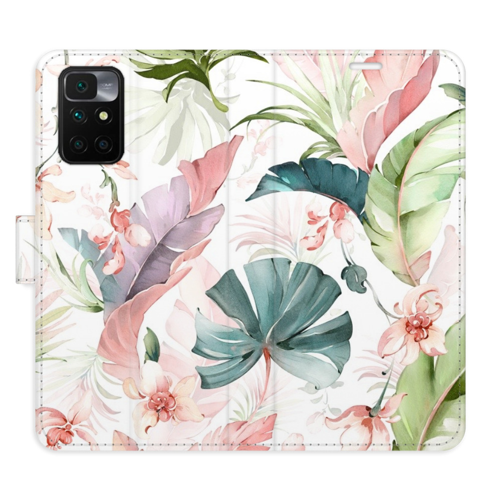 Flipové pouzdro iSaprio - Flower Pattern 07 - Xiaomi Redmi 10