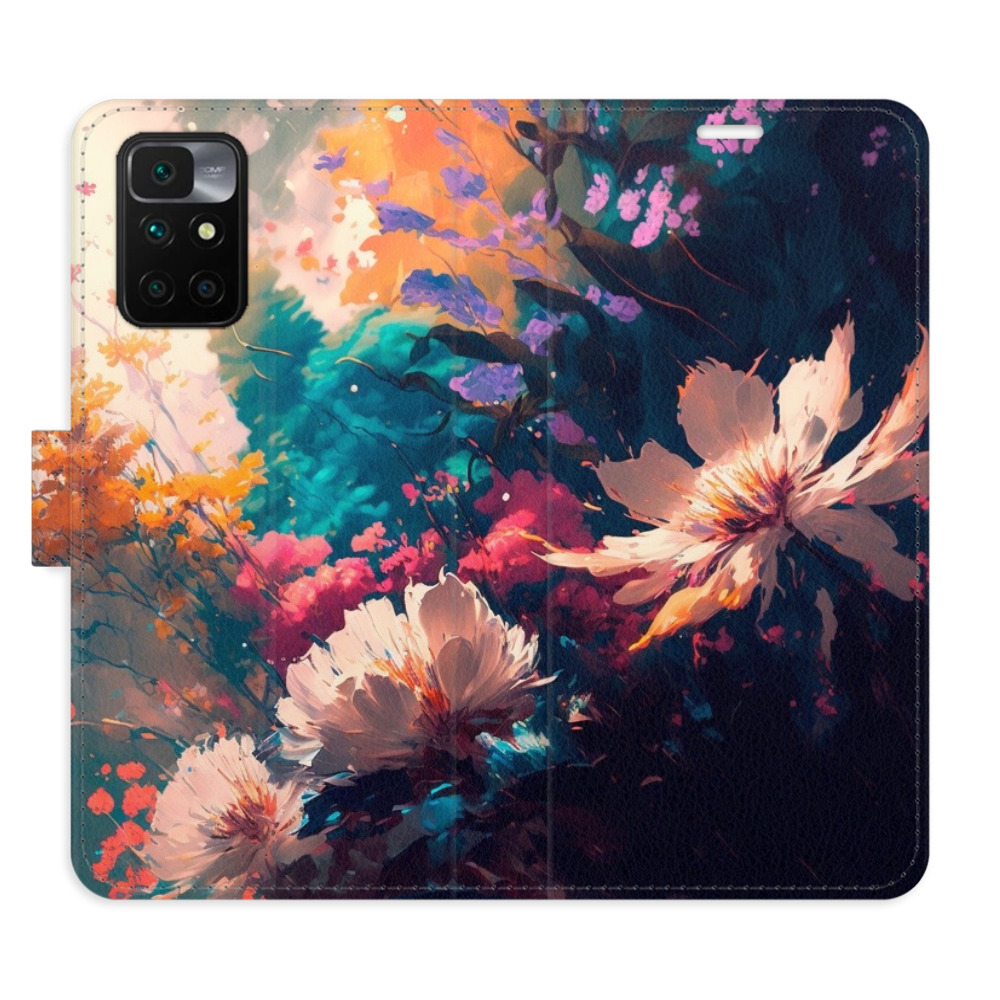 Flipové pouzdro iSaprio - Spring Flowers - Xiaomi Redmi 10