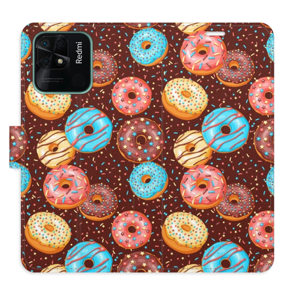 Flipové pouzdro iSaprio - Donuts Pattern - Xiaomi Redmi 10C