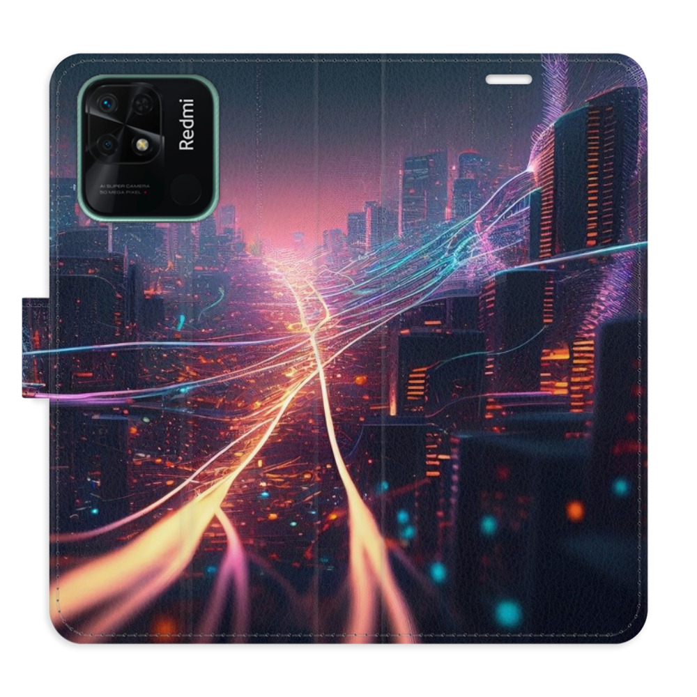 Flipové pouzdro iSaprio - Modern City - Xiaomi Redmi 10C
