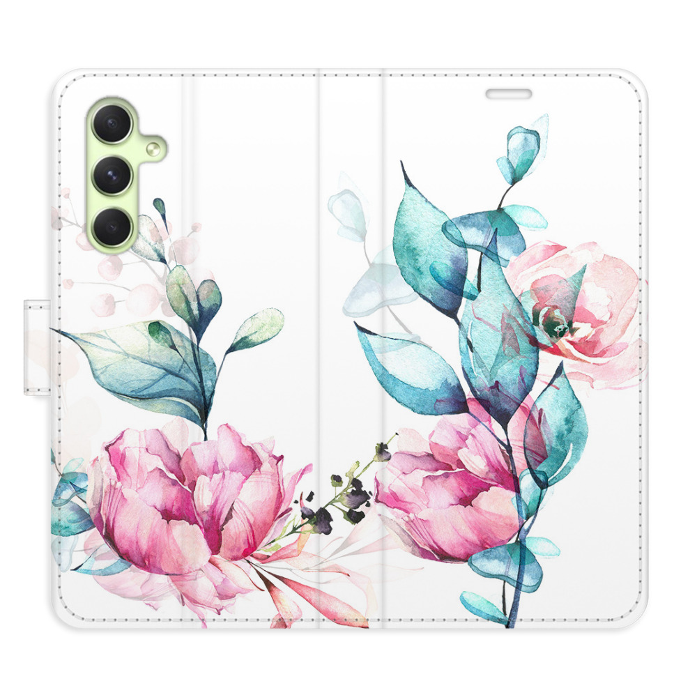 Flipové pouzdro iSaprio - Beautiful Flower - Samsung Galaxy A54 5G